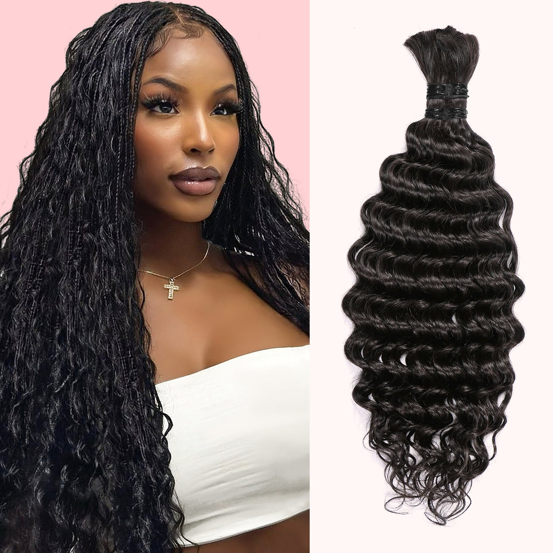 Deep Wave Bulk Hair