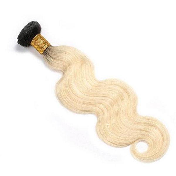 Lokis Wig Remy Hair 1 Blonde Bundle Body Wave 